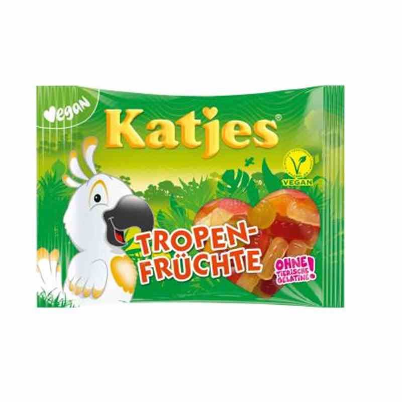 Katjes 175g - Neu Tropen Früchte Karton