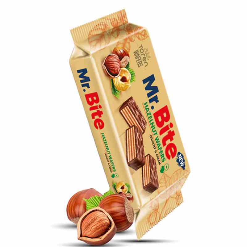 Mr.Bite Waffel - Haselnuss Karton