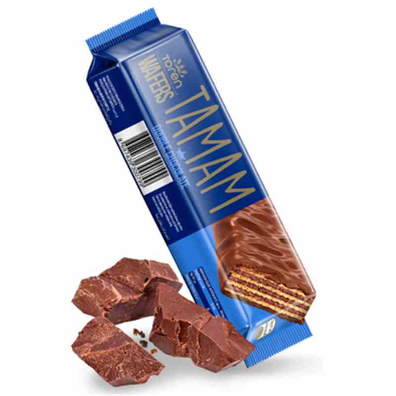 Mr. Bite Toren Waffel Tamam 42g- Double Chocolate Karton
