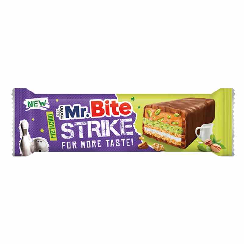 Mr.Bite Strike 37g - Pistazie Karton