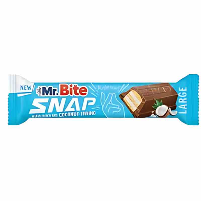Mr.Bite Snap Waffel - Kokosnuss Karton