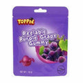 Toppie - Peelable Purple Grape Gummy 72g Karton
