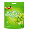 Toppie - Peelable Green Grape Gummy 72g Karton