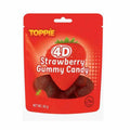 Toppie - 4D Strawberry Gummy Candy 80g Karton